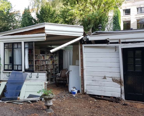 Stormschade in Amsterdam hersteld